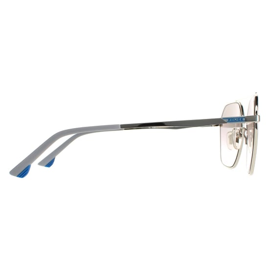 Police Aviator Mens Shiny Palladium Smoke Silver Mirror SPL771 Vibe 2