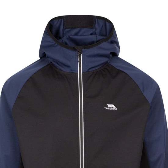 Trespass Mens Furst Active Soft Shell Jacket (Black)