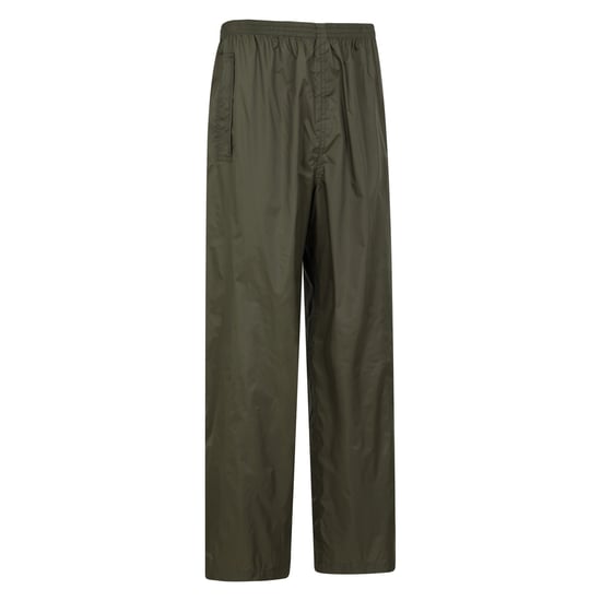 Mountain Warehouse Heren Pakka waterdichte overbroek (Donkere Khaki) - Image 3