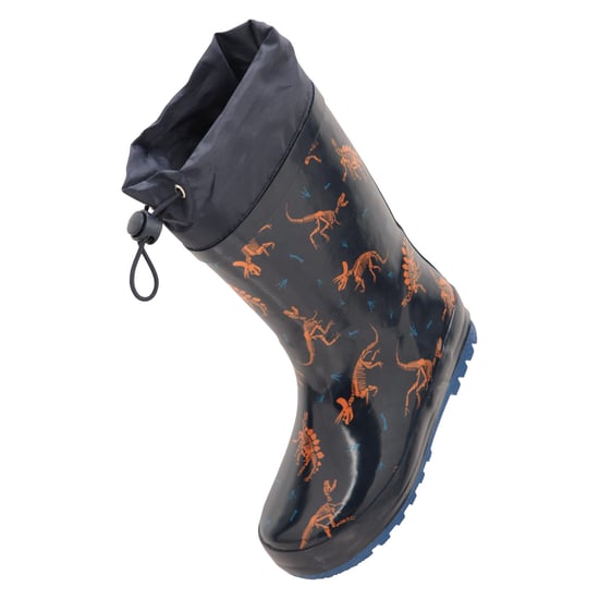 Mountain Warehouse Childrens/Kids Dinosaur Skeleton Wellington Boots (Teal)