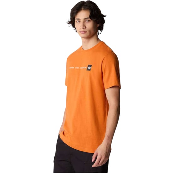 The North Face Men's Never Stop Exploring T-Shirt Orange