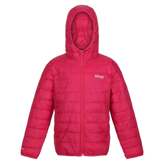 Regatta Childrens/Kids Hillpack Hooded Jacket (Berry Pink)