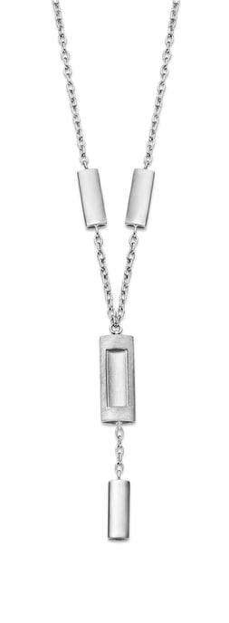 Orphelia Women's 925 Sterling Silver Set: Chain + Bracelet - Silver SET-046