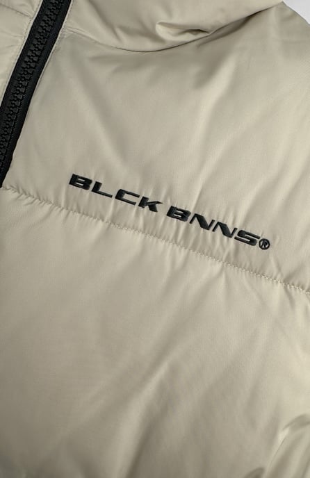 Black Bananas Block Puffer Jacket, Sand