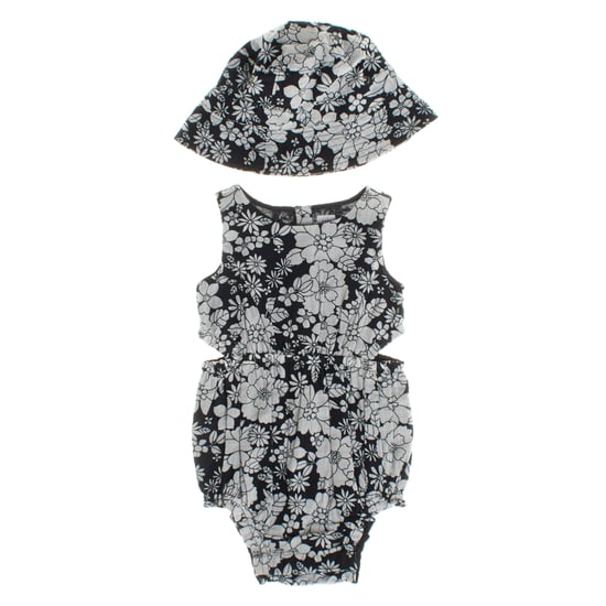 Bodysuit and hat set 600462 baby girl