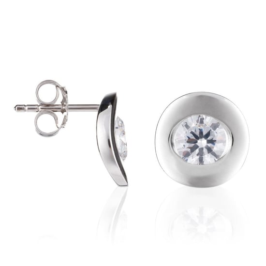 Orphelia Women's 925 Sterling Silver Stud Earrings - Silver ZO-5008 - Image 1