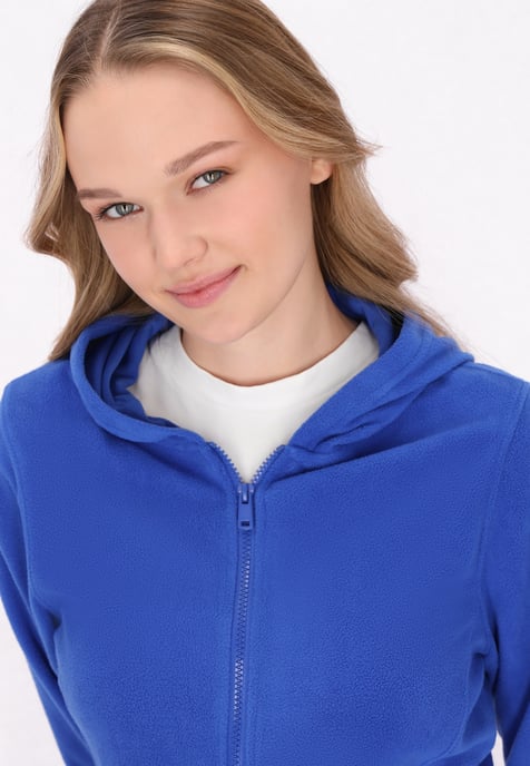 Mymo Fleece jas Dames KONING BLAUW - Image 5