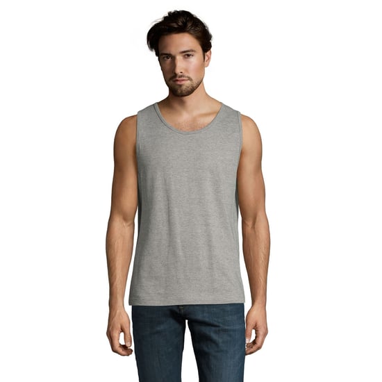SOLS Heren Justin Mouwloze Tank / Vest Top (Grijze Mergel) - Image 4