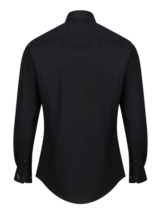 Luke 1977 Men's 40 Shots Regular Fit Shirt in Black