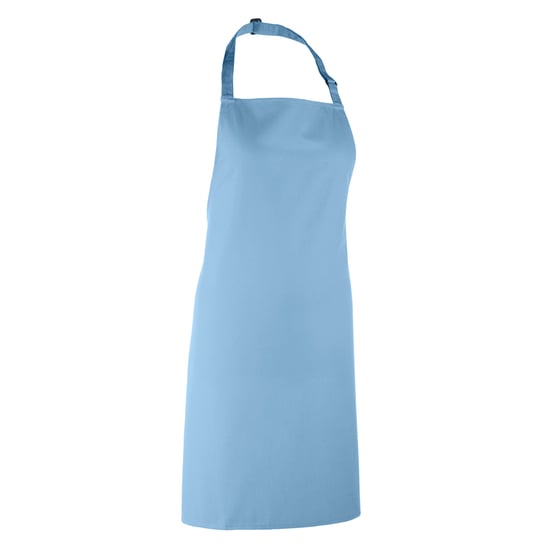 Premier Colours Bib Apron (Pack of 2) (Cornflower)
