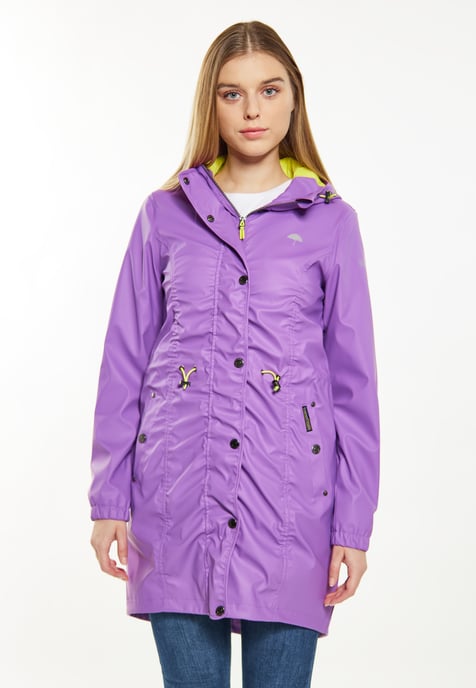 Schmuddelwedda Mackintosh Dames paars - Image 3