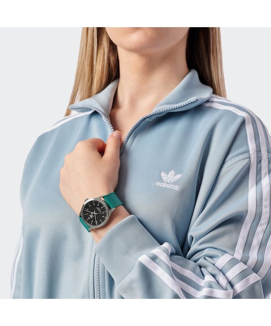 Adidas Originals Project One Sst Unisex's Green Watch AOST23543 - Image 5
