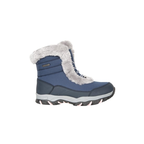 Mountain Warehouse Womens/Ladies Ohio Thermal Short Shaft Snow Boots (Blue) - Image 1