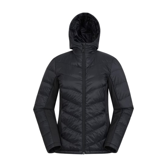 Mountain Warehouse Dames/Dames Turbine gewatteerde Soft Shell jas (Jet Zwart) - Image 1