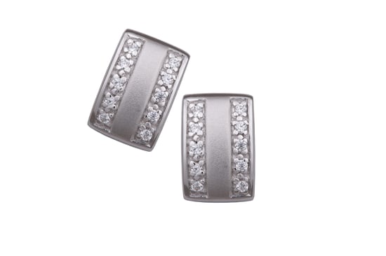 Orphelia Women's 925 Sterling Silver Stud Earrings - Silver ZO-5913