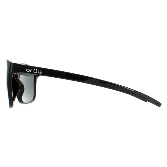 Bolle Square Unisex Shiny Black Grey Score