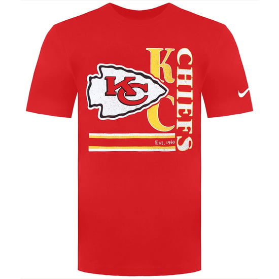 Nike NFL Kansas City Chiefs Mens Red T-Shirt - Image 1