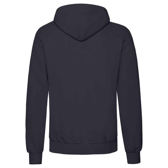 Fruit of the Loom Unisex Classic Hoodie för vuxna (Djupt marinblått) - Image 2