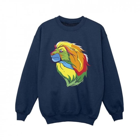 Disney Boys The Lion King Colours Sweatshirt (Navy Blue)