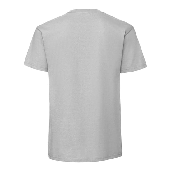 Fruit of the Loom Mens Iconic Premium Ringspun Cotton T-Shirt (Zinc) - Image 2