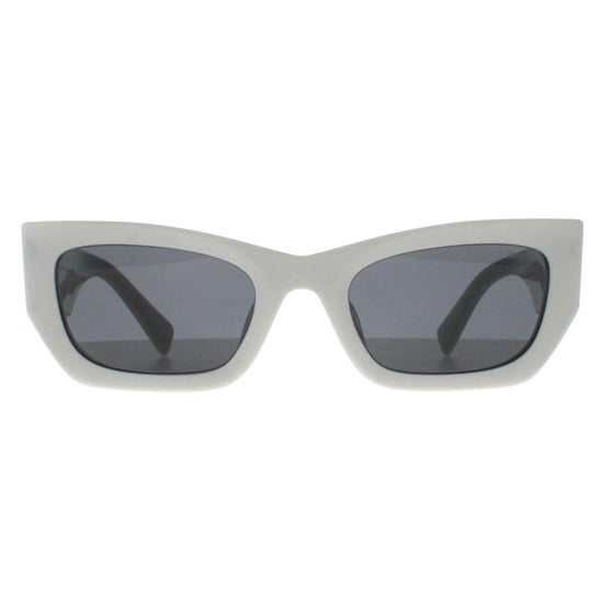 Miu Miu Rectangle Womens White Dark Grey MU09WS