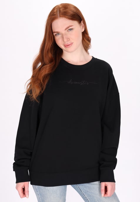 Dreimaster Sweatshirt Dames zwart - Image 3