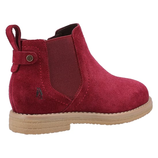 Hush Puppies Meisjes Mini Maddy Suede Enkellaarsjes (Bourgondië) - Image 2
