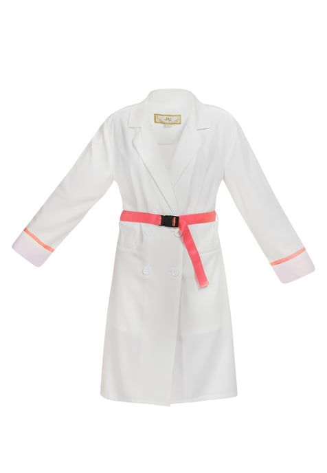 Mymo Jas Dames wit neon roze - Image 1