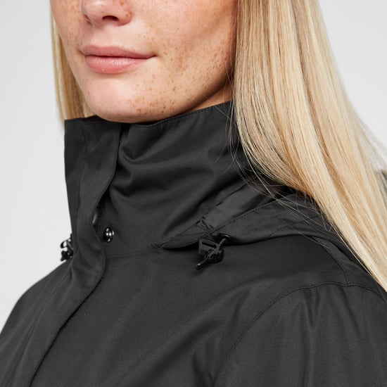 Peter Storm Women's Mistral Long Waterproof Jacket with Adjustable Hood, Hiking Raincoat