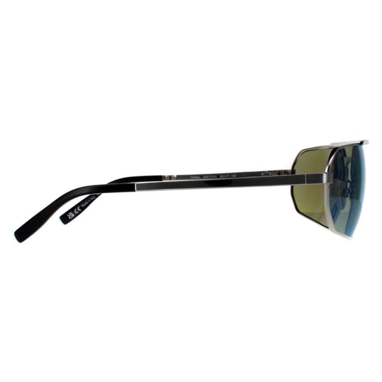 Serengeti Rechthoek Heren Glimmend Zilver Saturnus 555nm Blauw Gepolariseerd Hinkley - Image 3