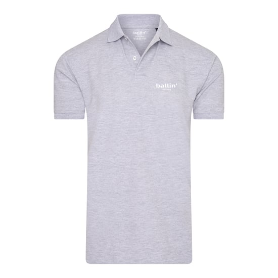 Ballin Est. 2013 Polo SS Basic Polo Grijs