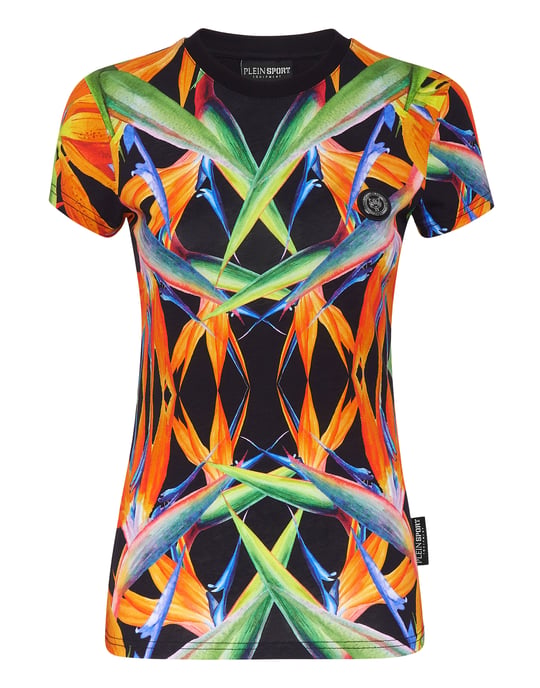 T-shirt med rund halsringning - Image 2