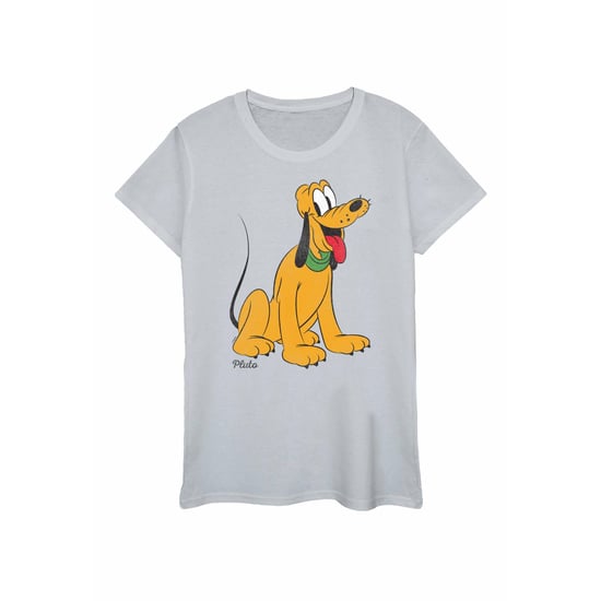 Disney Womens/Ladies Classic Pluto Heather T-Shirt (Heather Grey)