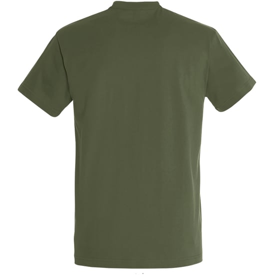 SOLS Heren Keizerlijke Zwaargewicht T-Shirt met korte mouwen (Leger) - Image 2