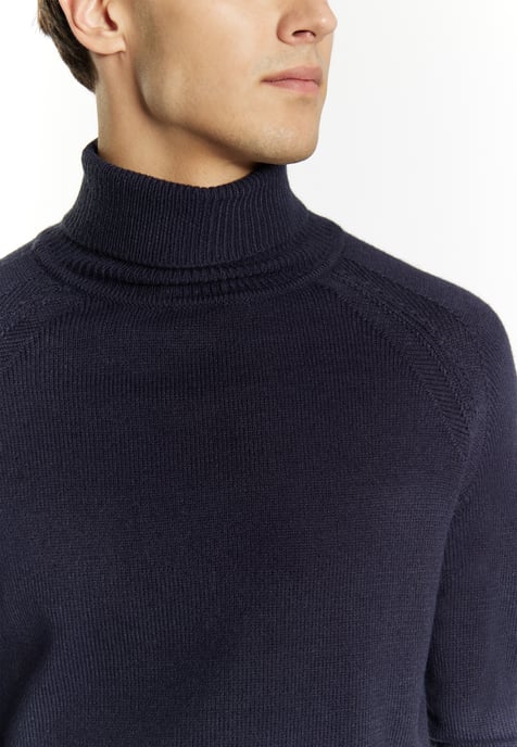 Mo Turtleneck pullover Men marine - Image 5
