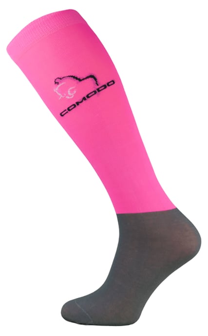 Comodo - Ladies Microfibre Knee High Horse Riding Equestrian Socks - Image 1
