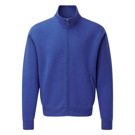 Russell Mens Authentic Sweat Jacket (Bright Royal Blue) - Image 1