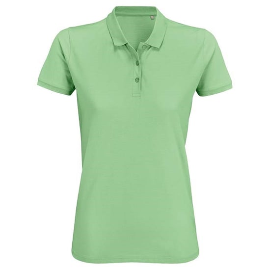 SOLS Dames/dames Planet Organic Polo Shirt (Bevroren groen) - Image 1