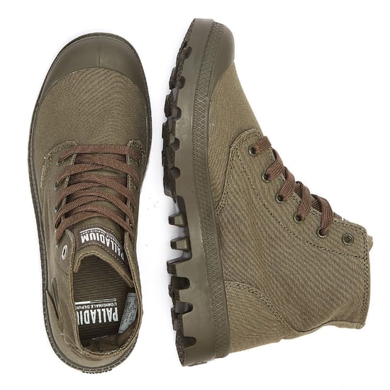 Palladium Pampa Hi Mono Chroom Groen Laarzen - Image 6