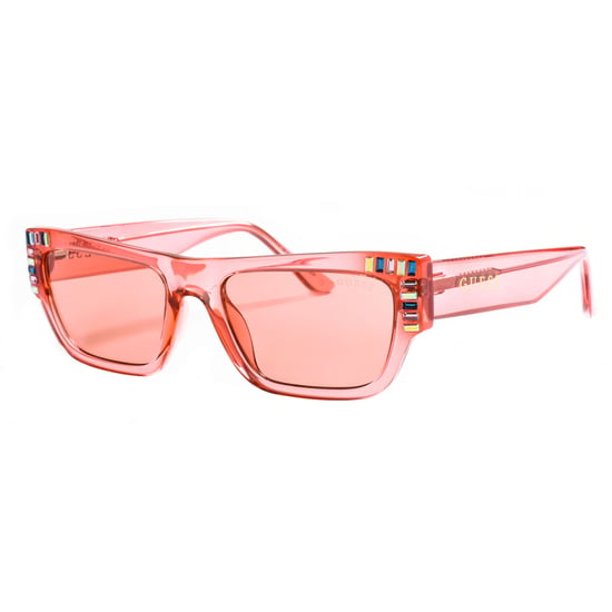 Women's acetate sunglasses with rectangular shape GU7902 Guess