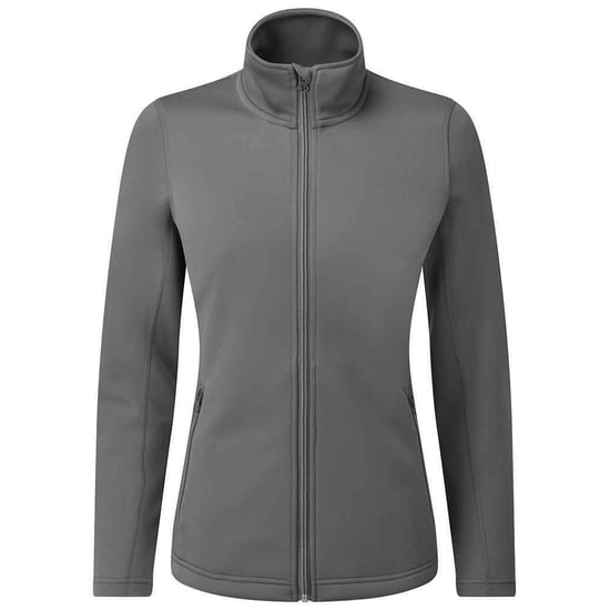 Premier Dames/Dames Duurzame Jas met Ritssluiting (Donkergrijs) - Image 1