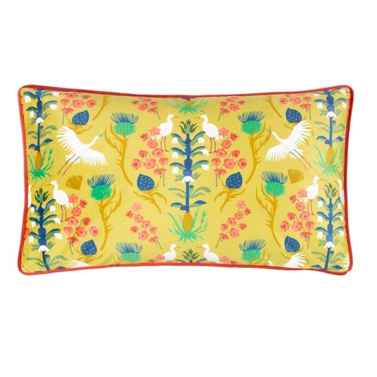 Kate Merritt Herons Piped Cushion - Image 1