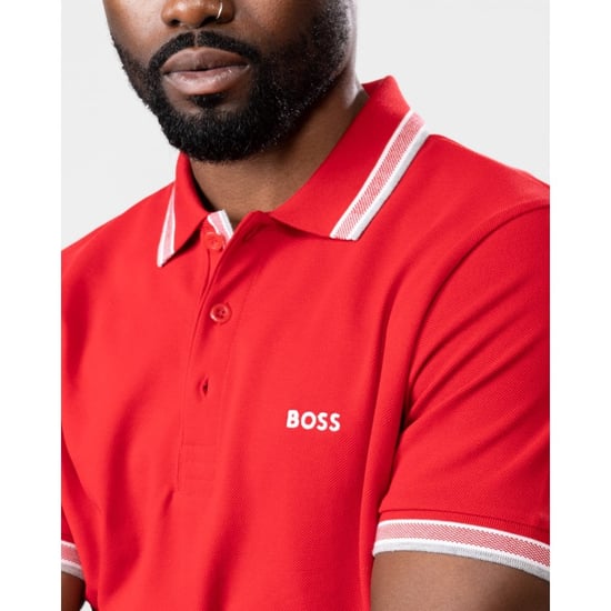 BOSS Green Paddy Curved Mens Polo