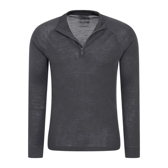 Mountain Warehouse Mens Merino II Base Layer Top (Grey)