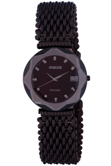 Jowissa: crystal 3 women'sred watch