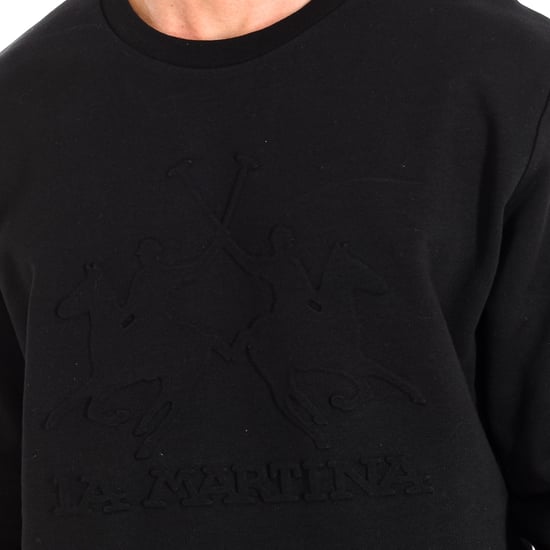 Long sleeve crew neck sweatshirt TMF003-FP221 man - Image 3