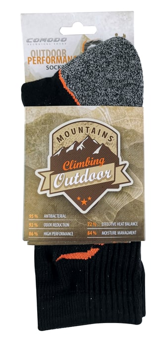 COMODO - Bamboo Hiking Socks for Summer | Anti Blister Cushioned Heel & Toe | Men's & Ladies - Image 2