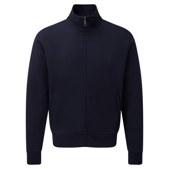 Russell Mens Authentic Full Zip Jacket (French Navy) - Image 1