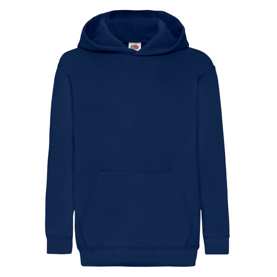 Fruit Of The Loom Kinder Unisex Sweatshirt Met Capuchon / Hoodie (Marine) - Image 1