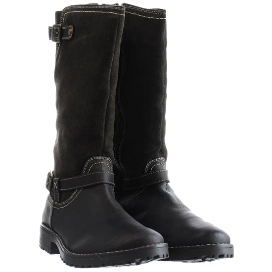 Hush Puppies Custom Kids Black Boots - Image 2
